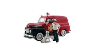 Auto Scenes # AS5559 HO Sparky & The Cheif Auto Scenes # AS5559 HO Sparky & The Cheif