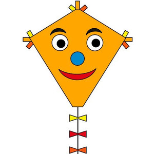 HQ #HQ102110 Eddy Happy Face 50cm Diamond HQ #HQ102110 Eddy Happy Face 50cm Diamond