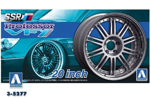 Aoshima #5277 1/24 RIMS & TIRES "SSR PROFESSOR VF1 20"