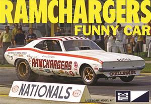 MPC #964 1/25 Ramchargers Dodge Challenger Funny Car MPC #964 1/25 Ramchargers Dodge Challenger Funny Car