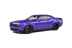 Solido #S1805705 1/18 Dodge Challenger R/T Scat Pack Widebody -Plum Crazy Solido #S1805705 1/18 Dodge Challenger R/T Scat Pack Widebody -Plum Crazy