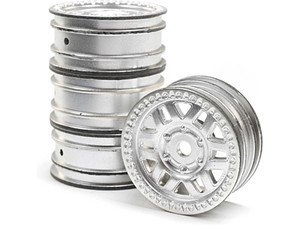 Axial #AXI40005 1.0" KMC Machete Satin SCX24 Wheels (4pcs) Axial #AXI40005 1.0" KMC Machete Satin SCX24 Wheels (4pcs)