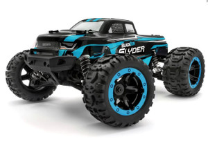 Blackzon #540104 1/16 Slyder 4WD Monster Truck-Blue Blackzon #540104 1/16 Slyder 4WD Monster Truck-Blue