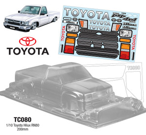Team C #TC080 1/10 Toyota Hilux RN80 200mm