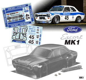 Team C #MK1 1/10 Ford Escort MK1 190mm VWM Team C #MK1 1/10 Ford Escort MK1 190mm VWM