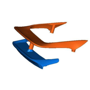 Team C #TC808 1/10 3D Ford Escort Cosworth Rally Rear Wing Only