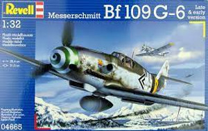 Revell #04665 1/32 Messerschmitt BF109G-6 (Early and Late Version)