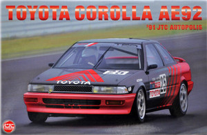 NuNu  #24025 1/24 TOYOTA COROLLA LEVIN AE92 1991 JTC Autopolis