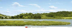 Peco #SKP-01 Photograpic Back Scenes-River Valley Peco #SKP-01 Photograpic Back Scenes-River Valley