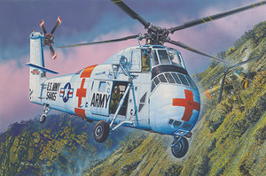 Trumpeter #02883 1:48 CH-34 US ARMY Rescue Plastic Model Kit Trumpeter #02883 1:48 CH-34 US ARMY Rescue Plastic Model Kit