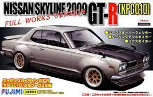 Fujimi #046709 1/24 Nissan Skyline 2000 GT-R (KPGC10)-Full Works Version