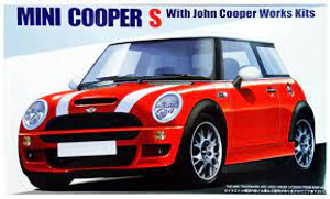 Fujimi #126883 1/24 Mini Cooper S w/ John Cooper Works Kit