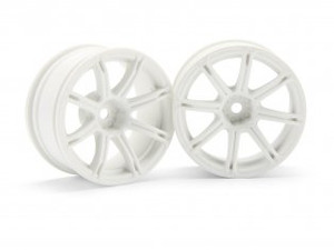 HPI Racing #HP3304 Work Emotion XC8 Wheel-26mm White (6mm Offset) HPI Racing #HP3304 Work Emotion XC8 Wheel-26mm White (6mm Offset)