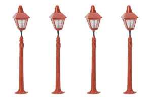 Hornby #R8673 OO Station Lamps-4pce
