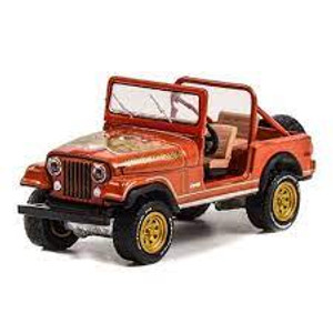 Greenlight #35230-C 1/64 1981 Jeep CJ-7 Golden Eagle