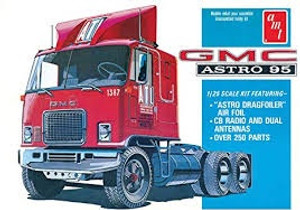 AMT #1140 1/25 GMC Astro 95 Semi Tractor