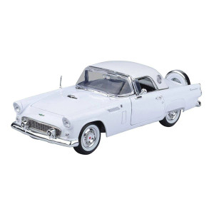 Motor Max #73176 1/18 1956 Ford Thunderbird-Red/White Motor Max #73176 1/18 1956 Ford Thunderbird-Red/White