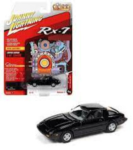 Johnny Lightning #JLCG027 1/64 1981 Mazda RX-7-Brilliant Black