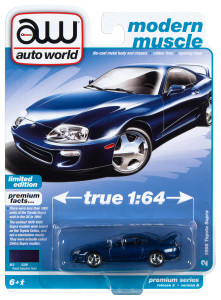 Auto World #AW64342 1/64 1996 Toyota Supra-Royal Sapphire Blue Auto World #AW64342 1/64 1996 Toyota Supra-Royal Sapphire Blue