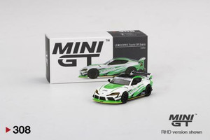 Mini GT #00308 1/64 LB Works Toyota GR Supra-CSR2 Mini GT #00308 1/64 LB Works Toyota GR Supra-CSR2