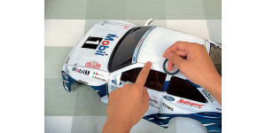 Kyosho #1843BK Micron Tape 2.5mmx5m BK