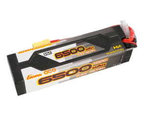Gens Ace #GA6500-3S30-HV-A 6500MAH 11.4V 100C 3S1P HARDCASE LIPO BATTERY W/EC5 Gens Ace #GA6500-3S30-HV-A 6500MAH 11.4V 100C 3S1P HARDCASE LIPO BATTERY W/EC5