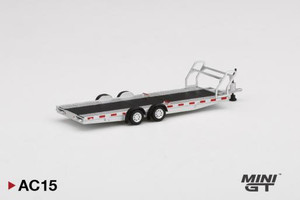 Mini GT #MGTAC15 1/64 Car Hauler Trailer (Type A)- Silver
