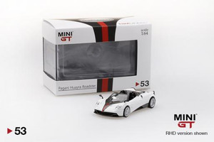 Mini GT #MGT00053 1/64 Pagani Huayra Roadster Hong Kong Exclusive