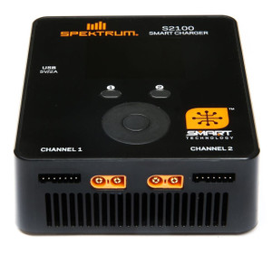 Spektrum #SPMXC1010AU SPEKTRUM S2100 SMART DUAL CHANNEL AC CHARGER 2X100W Spektrum #SPMXC1010AU SPEKTRUM S2100 SMART DUAL CHANNEL AC CHARGER 2X100W