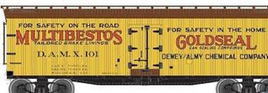 Atlas # 20004738 HO 40' Wood Reefer Multibestos Seal DAMX #101