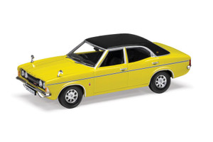 Corgi # VA10320 1/43  Ford Cortina Mk3 2.0 GXL - Daytona Yellow + Freight