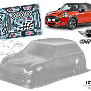 Team C #TC116 1/10 Mini Cooper S-190mm