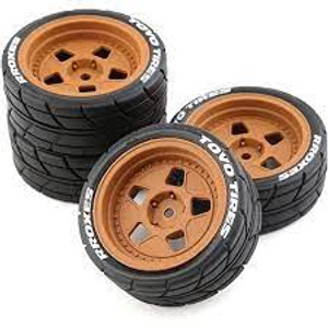 Team C #TC872 1/10 Hoonicorn Tyre Set-Brown