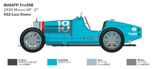 Italeri # 4710 1/12 Bugatti Type 35B Italeri # 4710 1/12 Bugatti Type 35B