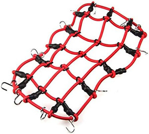 AXe # 1/10 Rock Crawler Accessories Elastic Luggage Net RED AXe # 1/10 Rock Crawler Accessories Elastic Luggage Net RED