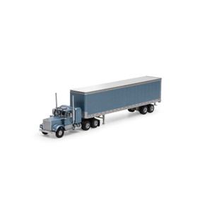 Athearn # ATH41090 HO Kenworth Tractor & Trailer, Blue-Metallic Athearn # ATH41090 HO Kenworth Tractor & Trailer, Blue-Metallic