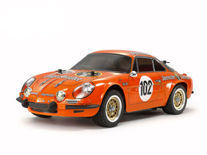 Tamiya #58708 1/10 1973 Alpine A110 Jägermeister M-06 Chassis