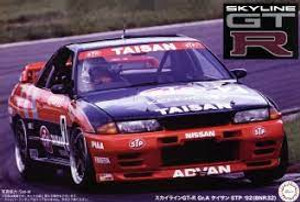 Fujimi #141947 1/12 Nissan Skyline GT-R (BNR32) Gr.A Taisan STP 1992 Fujimi #141947 1/12 Nissan Skyline GT-R (BNR32) Gr.A Taisan STP 1992
