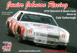 Salvinos JR Models #JJMC1974B 1/25 1974 Chevrolet Monte Carlo-Cale Yarborough Salvinos JR Models #JJMC1974B 1/25 1974 Chevrolet Monte Carlo-Cale Yarborough
