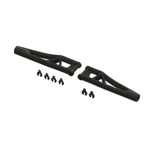 ARRMA  #ARA330655 FRONT UPPER SUSPENSION ARMS, 120MM (1 PAIR)