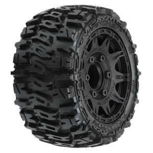 Proline #PRO1015910 TrencherLP 2.8" All Terrain Tyres on Raid Black Rims-Removable 12mm Hex Proline #PRO1015910 TrencherLP 2.8" All Terrain Tyres on Raid Black Rims-Removable 12mm Hex