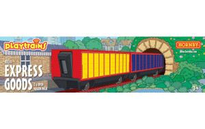 Hornby Playtrains #R9316 Playtrains Express Goods 2 x Closed Wagon Pack