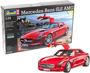 Revell #07100 1/24 Mercedes Benz SLS AMG Vehicle Model Revell #07100 1/24 Mercedes Benz SLS AMG Vehicle Model