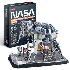 Cubic Fun #31058 NASA Apollo 11 Lunar Module Eagle 3D Puzzle Cubic Fun #31058 NASA Apollo 11 Lunar Module Eagle 3D Puzzle