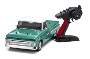 Kyosho # 34435T1B 1/10 1966 CHEVY C10 FLEETSIDE PICKUP LIGHT GREEN Kyosho # 34435T1B 1/10 1966 CHEVY C10 FLEETSIDE PICKUP LIGHT GREEN