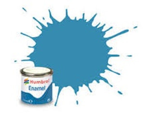 Humbrol Enamel #48 Gloss Mediterranean Blue 14ml Tinlet