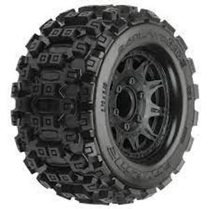 Proline #Pro1012510 Badlands MX28 2.8" MTD Raid Black 6x30 F/R-1pair Proline #Pro1012510 Badlands MX28 2.8" MTD Raid Black 6x30 F/R-1pair