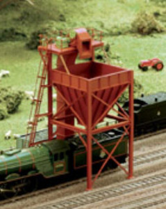 Ratio #247 N Coaling Tower Plastic Kit N Gauge Ratio #247 N Coaling Tower Plastic Kit N Gauge