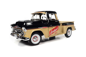 Auto World #AW311 1/18 1957 Chevy 3100 Stepside Pickup Truck -Leinenkugel's