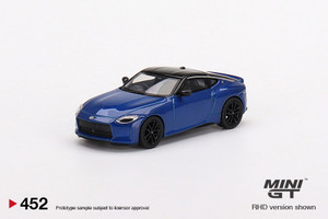 Mini GT #452 1/64 Nissan Fairlady Z Version ST 2023 Seiran Blue Mini GT #452 1/64 Nissan Fairlady Z Version ST 2023 Seiran Blue